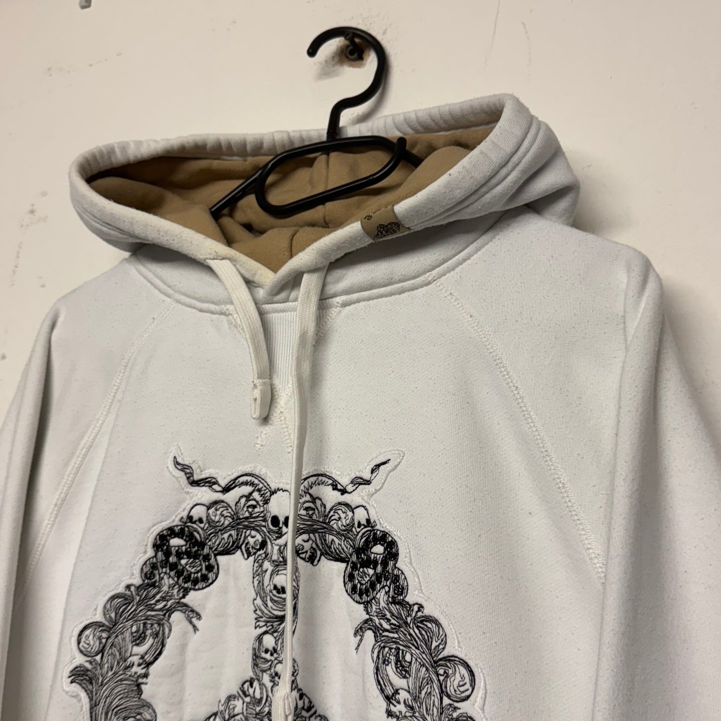 00‘s ECKŌ Unltd. Embroidered Peace Hoodie *sehr selten (L)