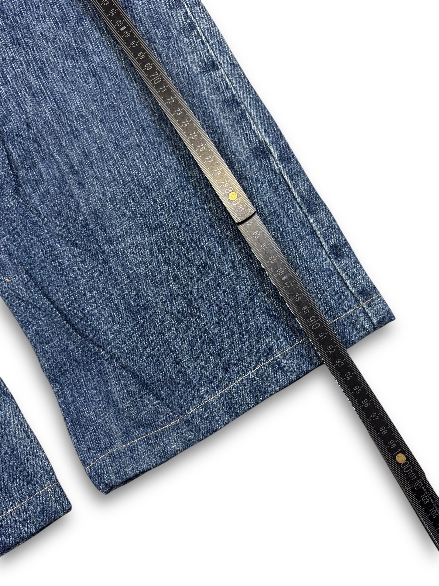 2000's Big Train Japanese Baggy Jeans *very rare 34x28 (L)