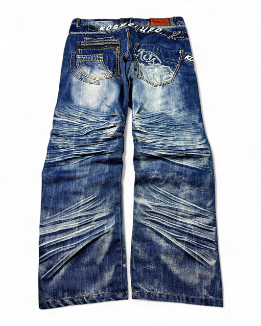 2000's Kosmo Lupo Straight/Baggy Jeans * 36x34 (XXL)