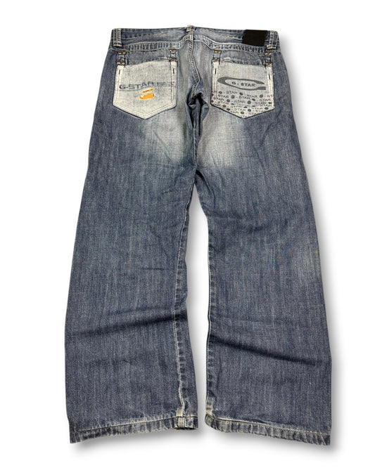 2000's G-star Raw Baggy Jeans *rare 34x28 (L)