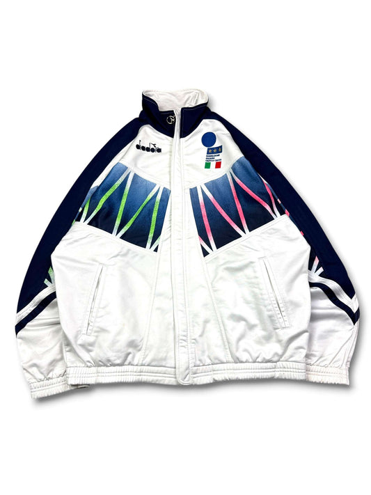 1990's Diadora Italy Track Jacket *very rare (M)