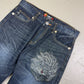 2000's Jizo Japanese Archive Straight/Baggy Jeans *very rare 30x34 (M)