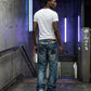 2000's Big Train Japanese Straight/Baggy Jeans *rare 26x30 (XS)