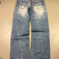2000's Oniarai Japanese Straight/Baggy Jeans *rare 32x30 (M)