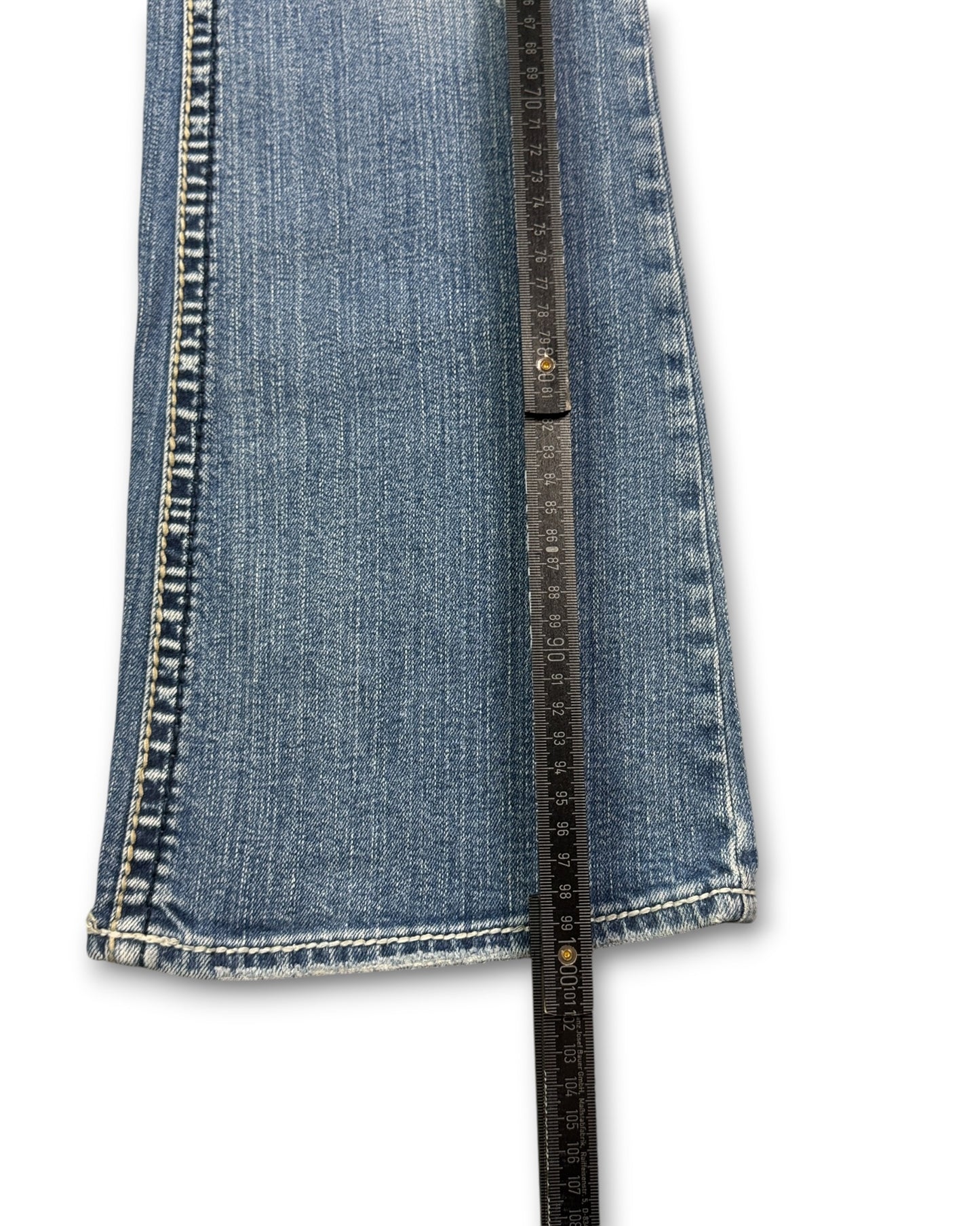 2000's Silver Low Waist/Bootcut Jeans Women's *very rare 32x30 (M)