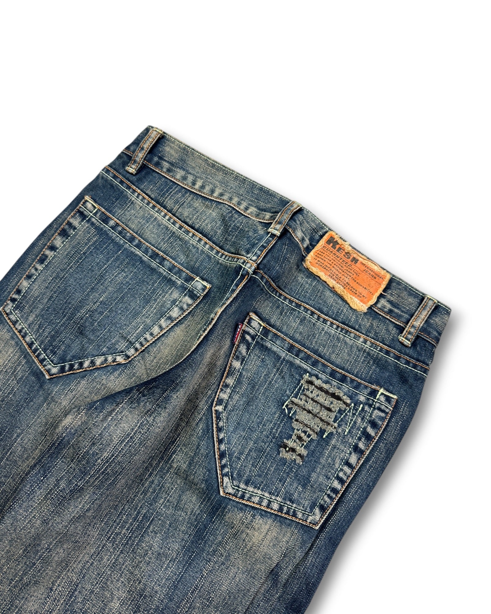 2000's Kesh Japanese Baggy Jeans * 28x32 (S)