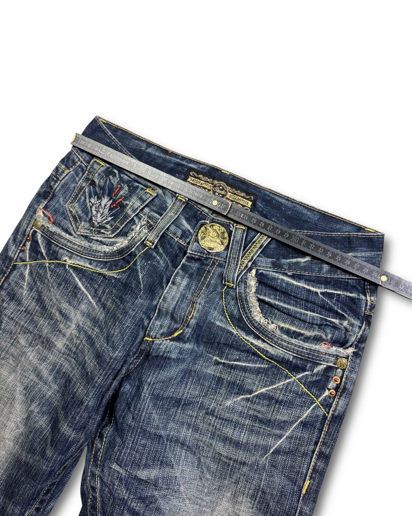 2000's Studio RP Straight Japanese Jeans Women's *very rare 30x32 (M)