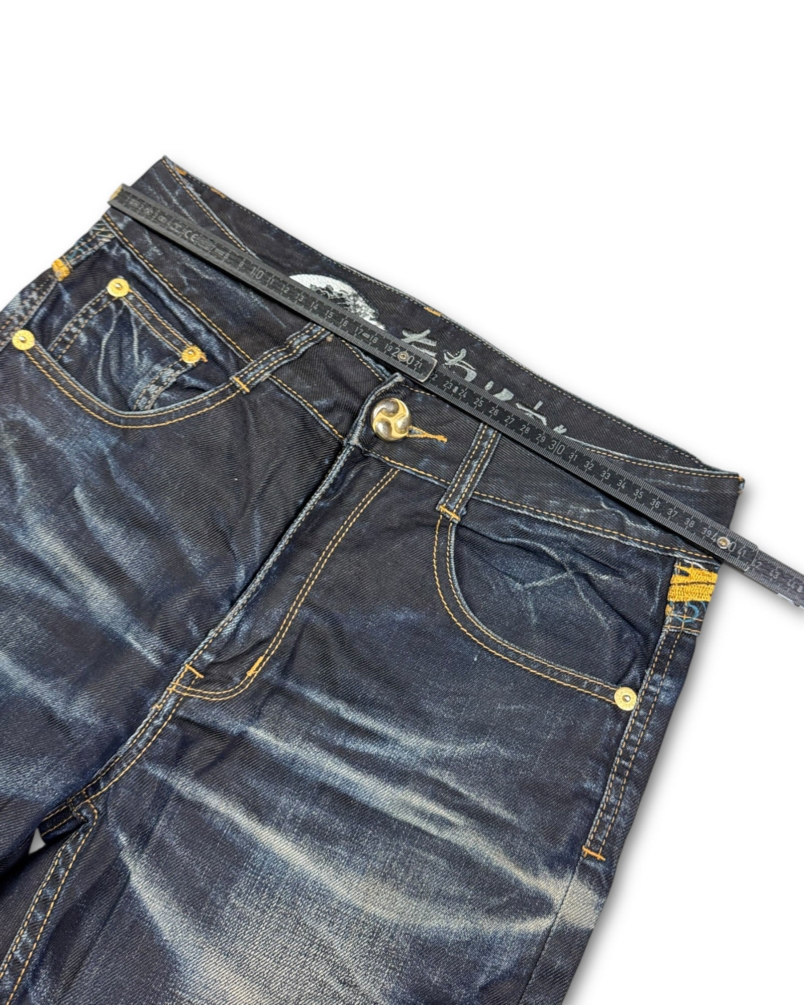 2000's Big Train Japanese Baggy Jeans *very rare 30x30 (M)