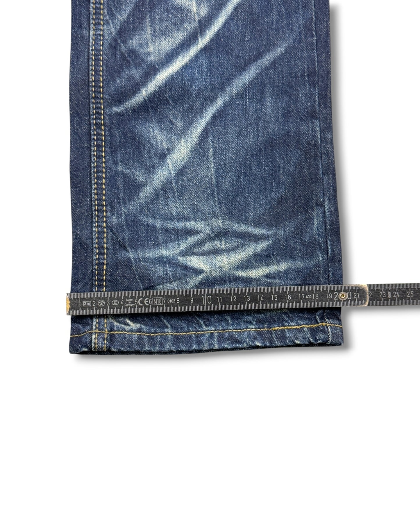 2000's Lolita Straight Japanese Archive Jeans *very rare 32x32 (M)