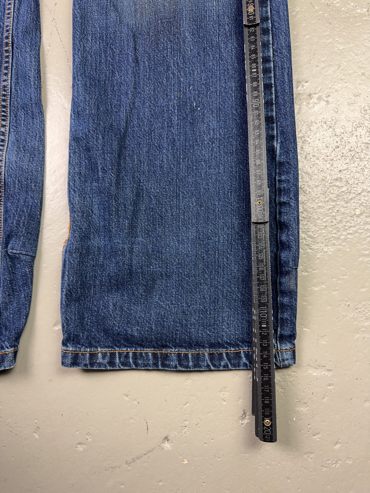 1990's Sabotage German Techno Baggy/Bootcut Jeans *extremely rare 36x34 (XL)