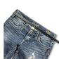 2000's Silver Low Waist/Bootcut Jeans Women's *rare 28x30 (S)