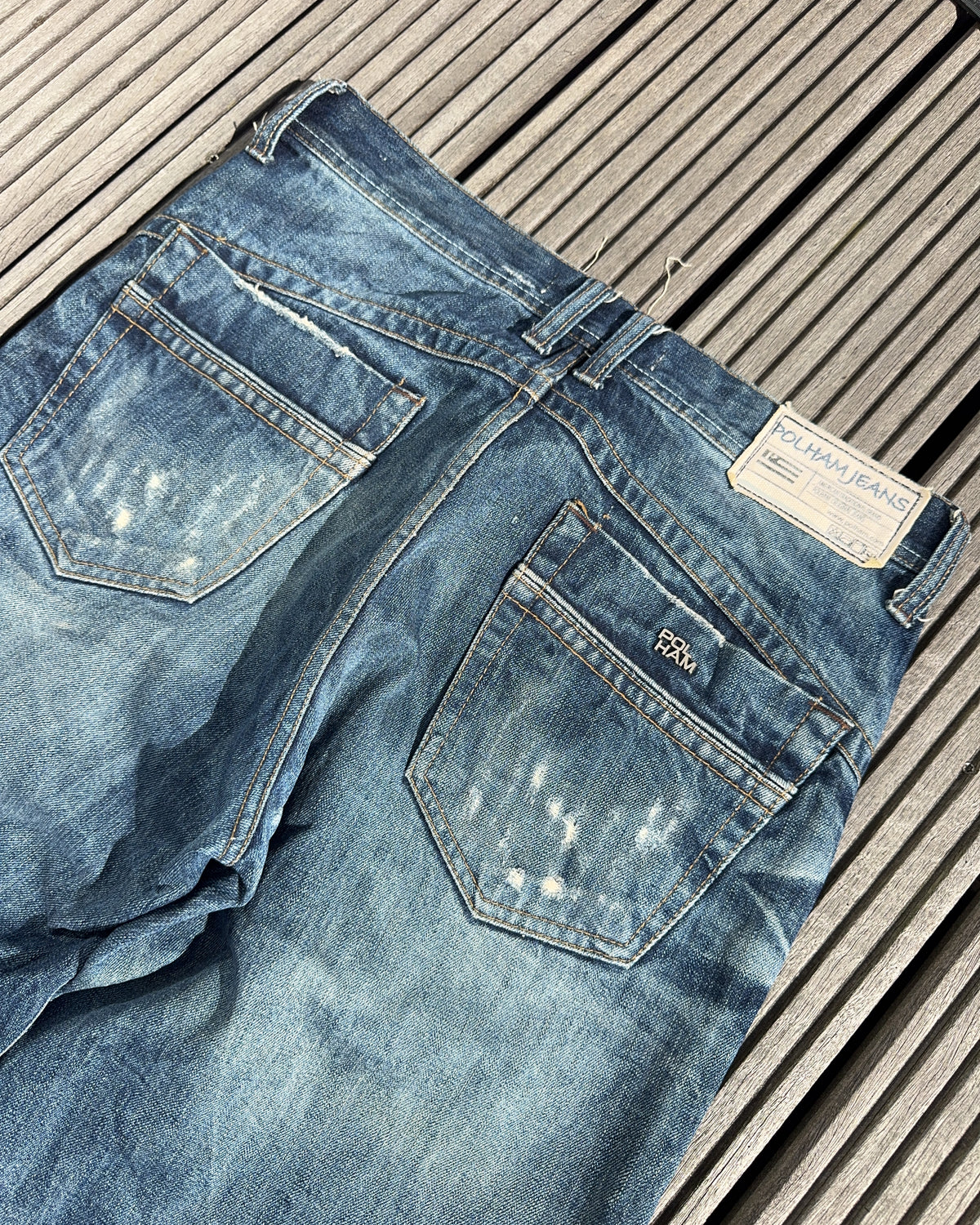 2000's Poloham Jeans Straight/Baggy Jeans *very rare 34x34 (L)