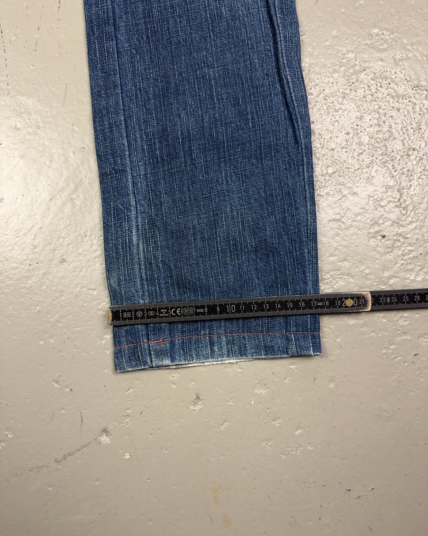 2000's Oniarai Japanese Archive Straight Jeans *very rare 30x30 (M)