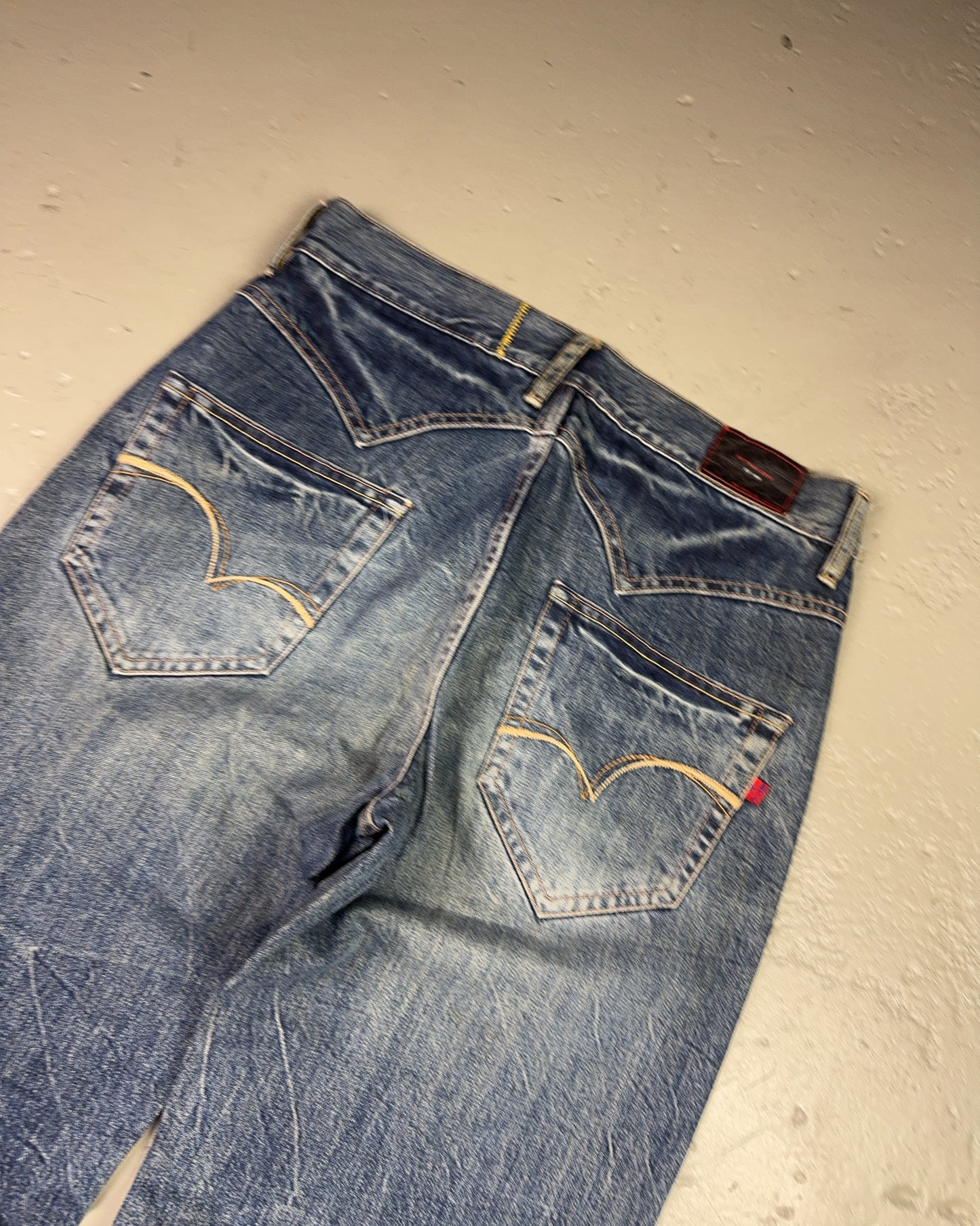 2000's Btj Japanese Archive Straight Jeans *very rare 30x34 (M)