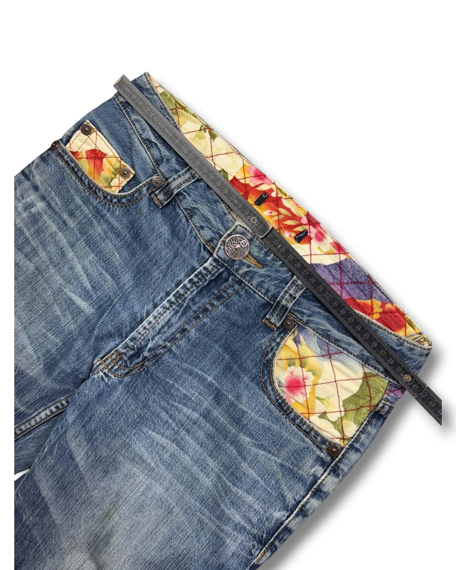2000's Blue Way Japanese Jeans *very rare 30x28 (M)