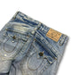 2000's Lolita Straight/Baggy Japanese Archive Jeans *very rare 30x28 (M)