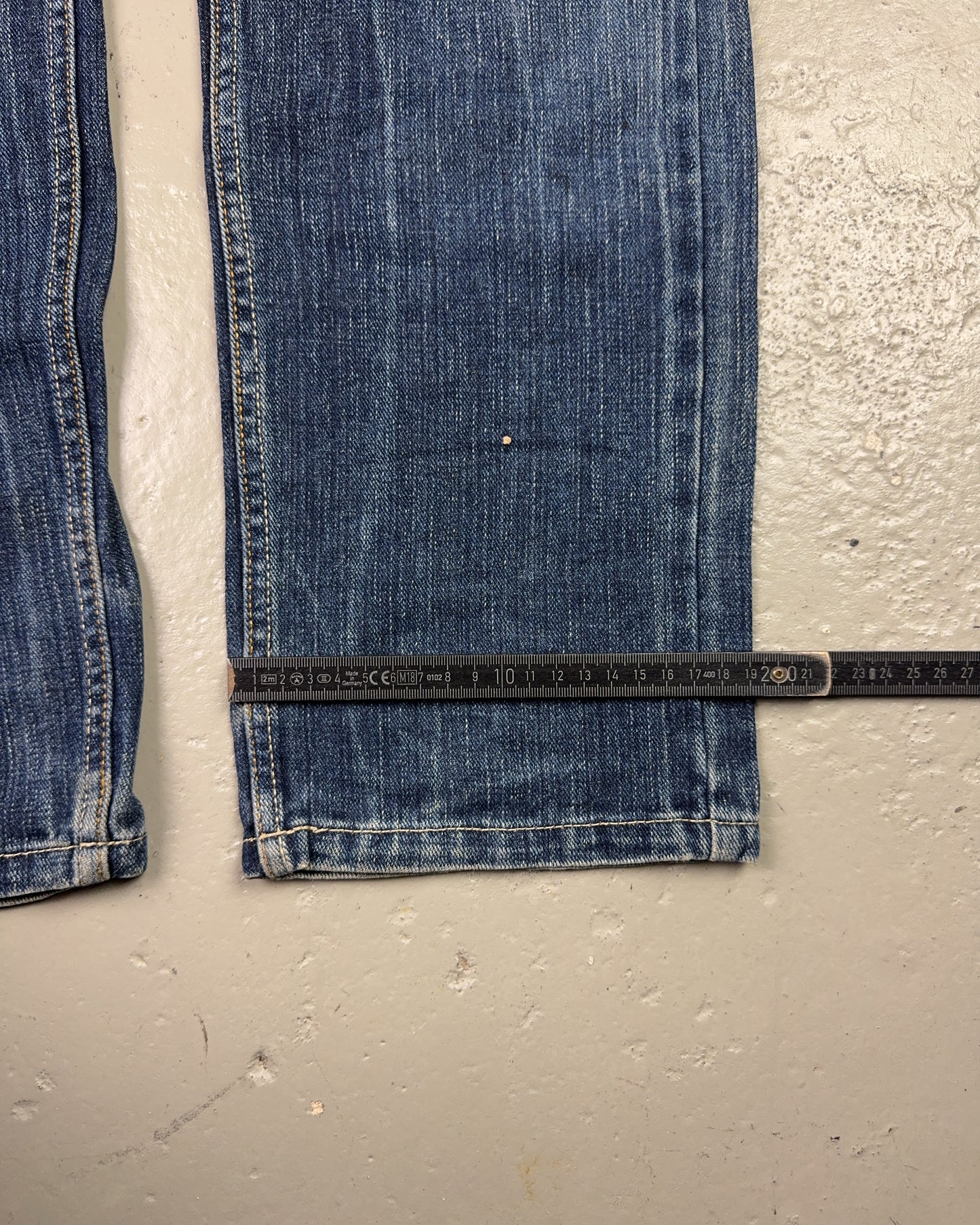 2000's Big Train Japanese Straight Jeans *rare 34x32 (L)