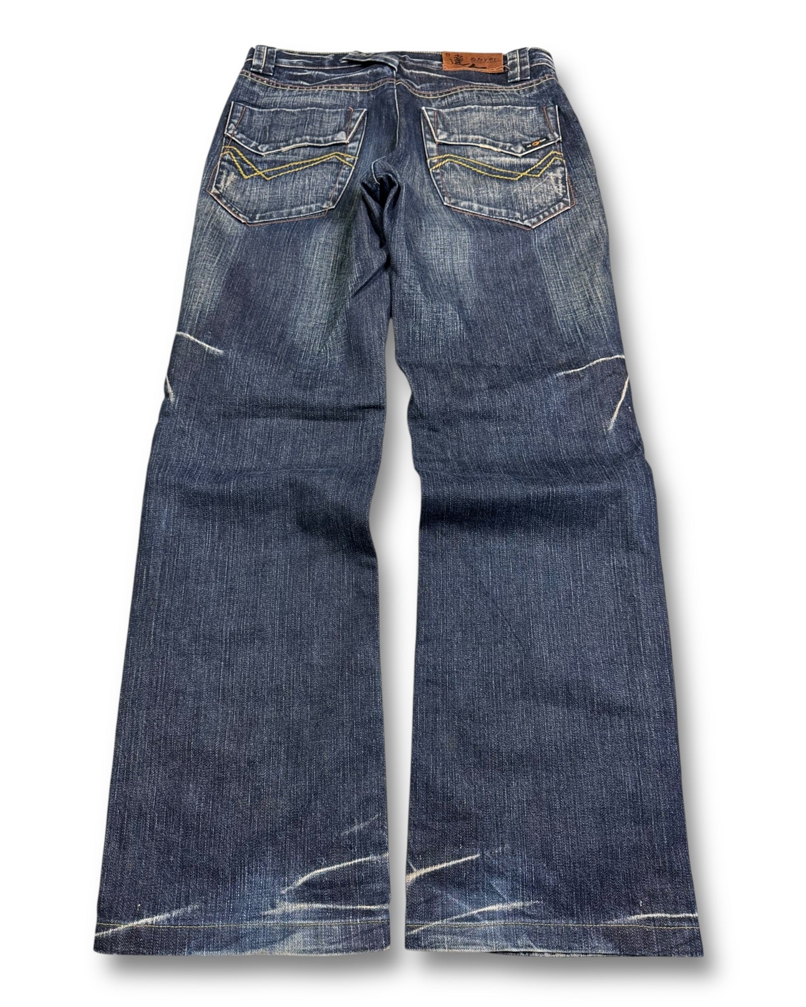 2000's Osaka Big Train Straight/Baggy Japanese Jeans *very rare 30x30 (M)