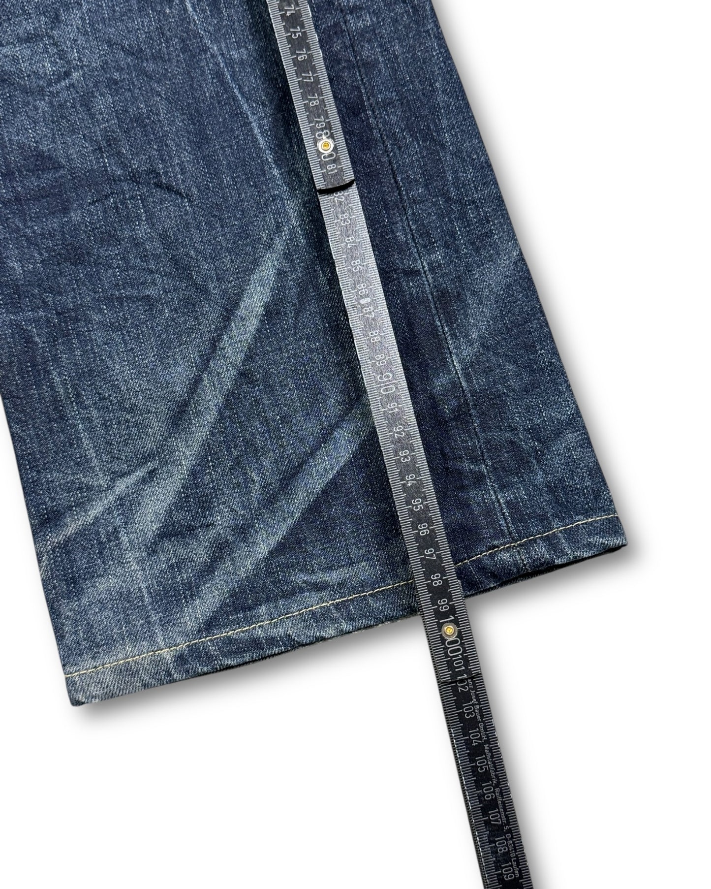 2000's Lolita Japanese Flared Jeans Women's *very rare 32x30 (M)