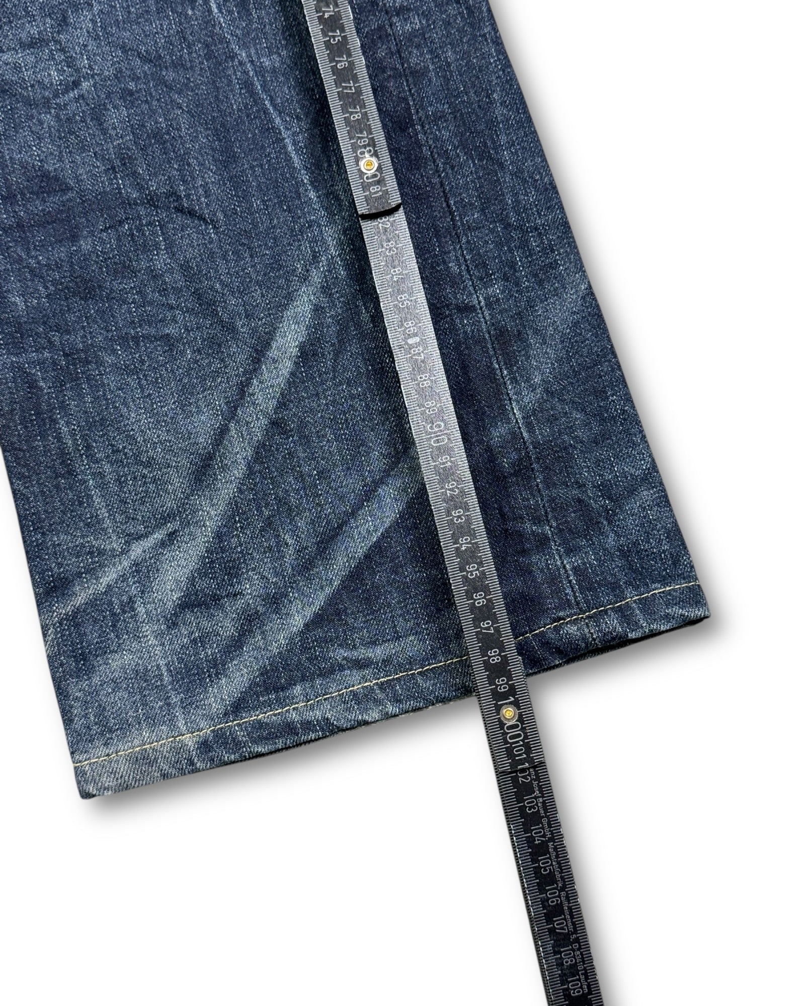 2000's Lolita Japanese Flared Jeans Women's *very rare 32x30 (M)