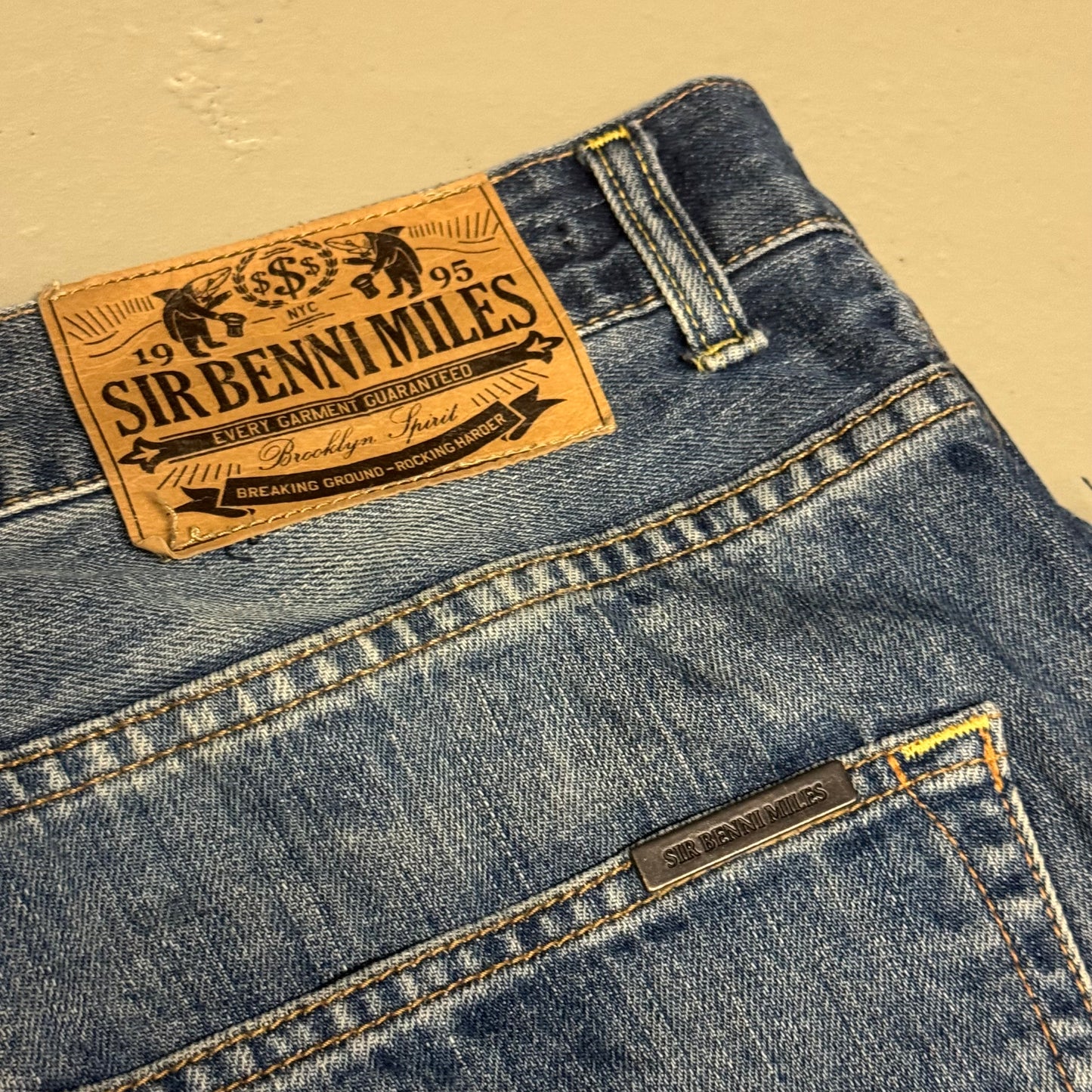 00‘s Sir Benni Miles Baggy/Regular Jeans 36x32