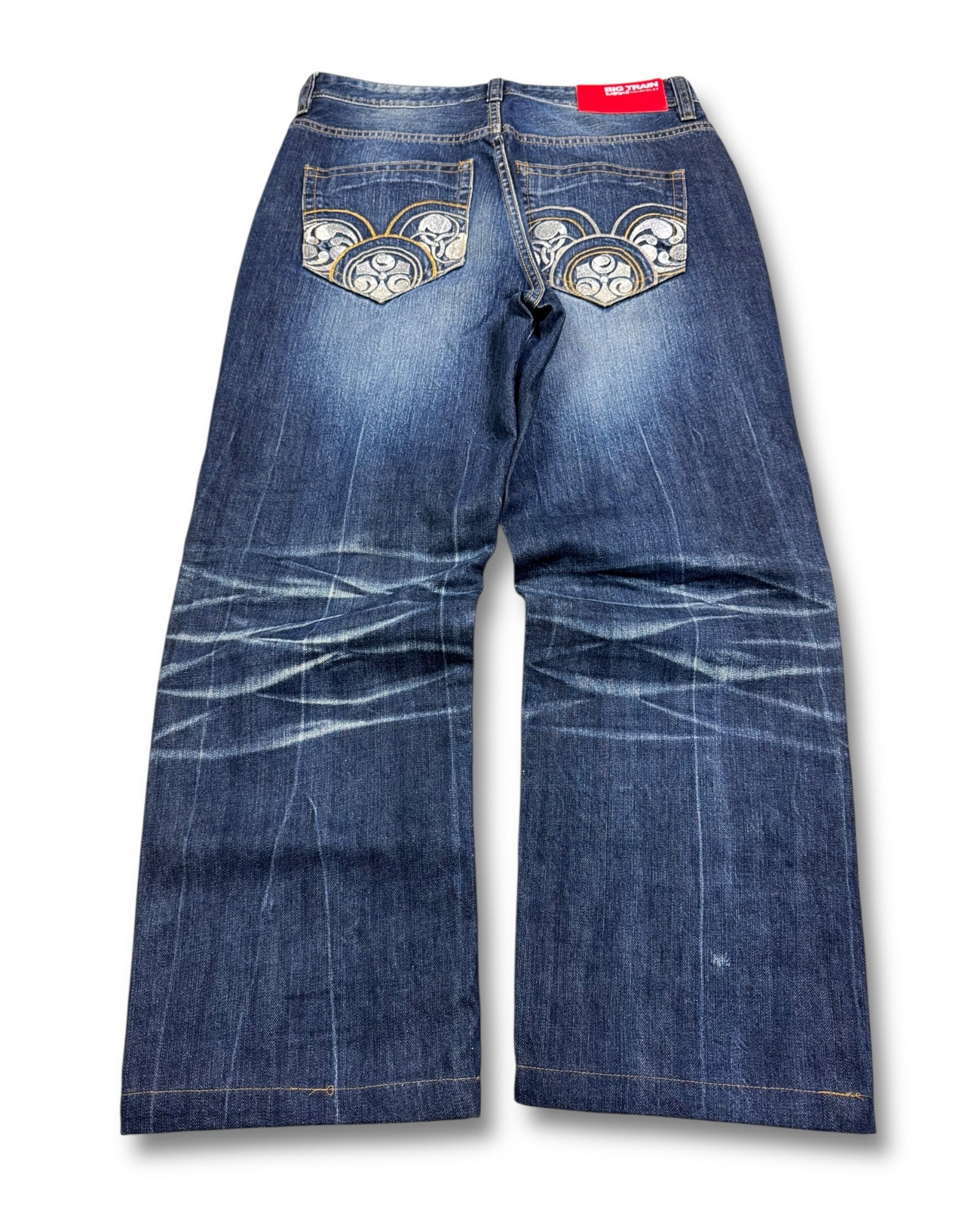 2000's Big Train Japanese Baggy Jeans *very rare 31x30 (M)