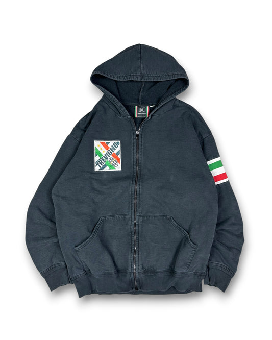 2000's Juventus James Ross Collection Zip Hoodie *rare (L)