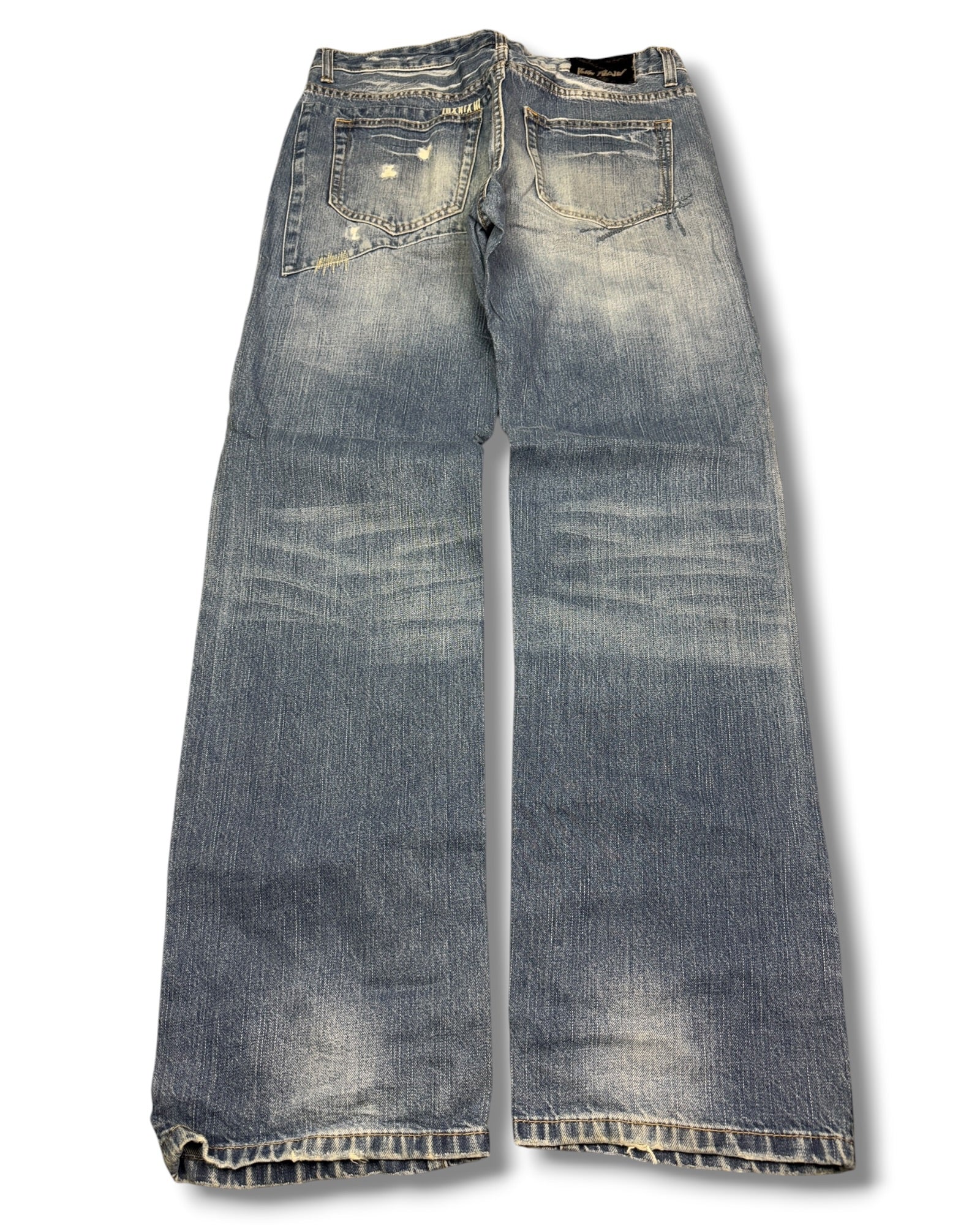 2000's Big Train Baggy Japanese Jeans *rare 32x34 (M)