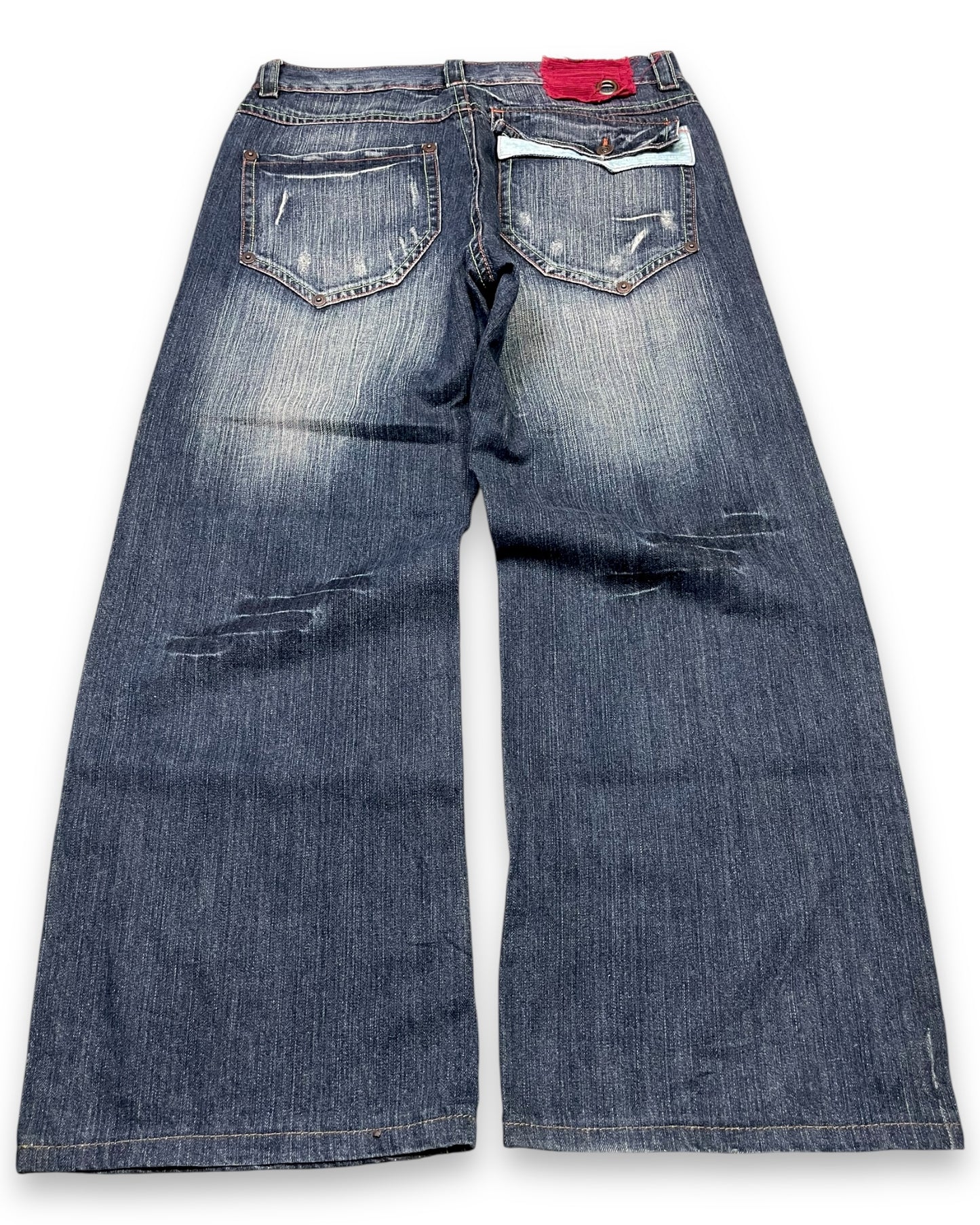 2000‘s Billy Kids Hip Hop Baggy Jeans *rare 34x30