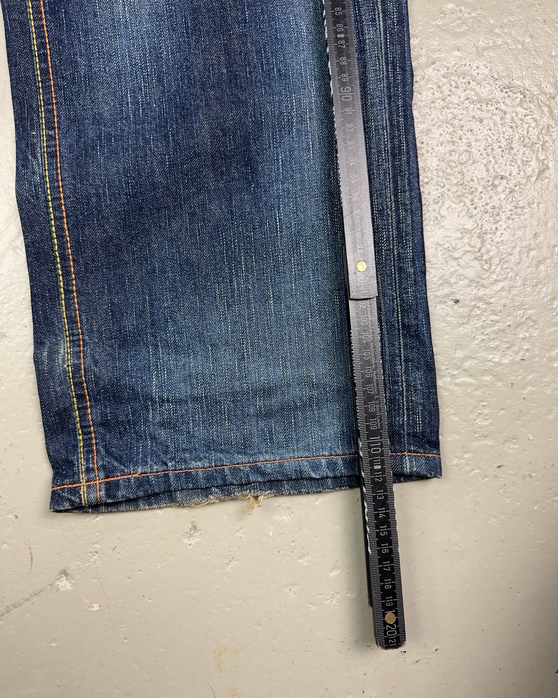 2000's Blue Trip Japanese Archive Baggy Jeans *very rare 38x34 (XXL)