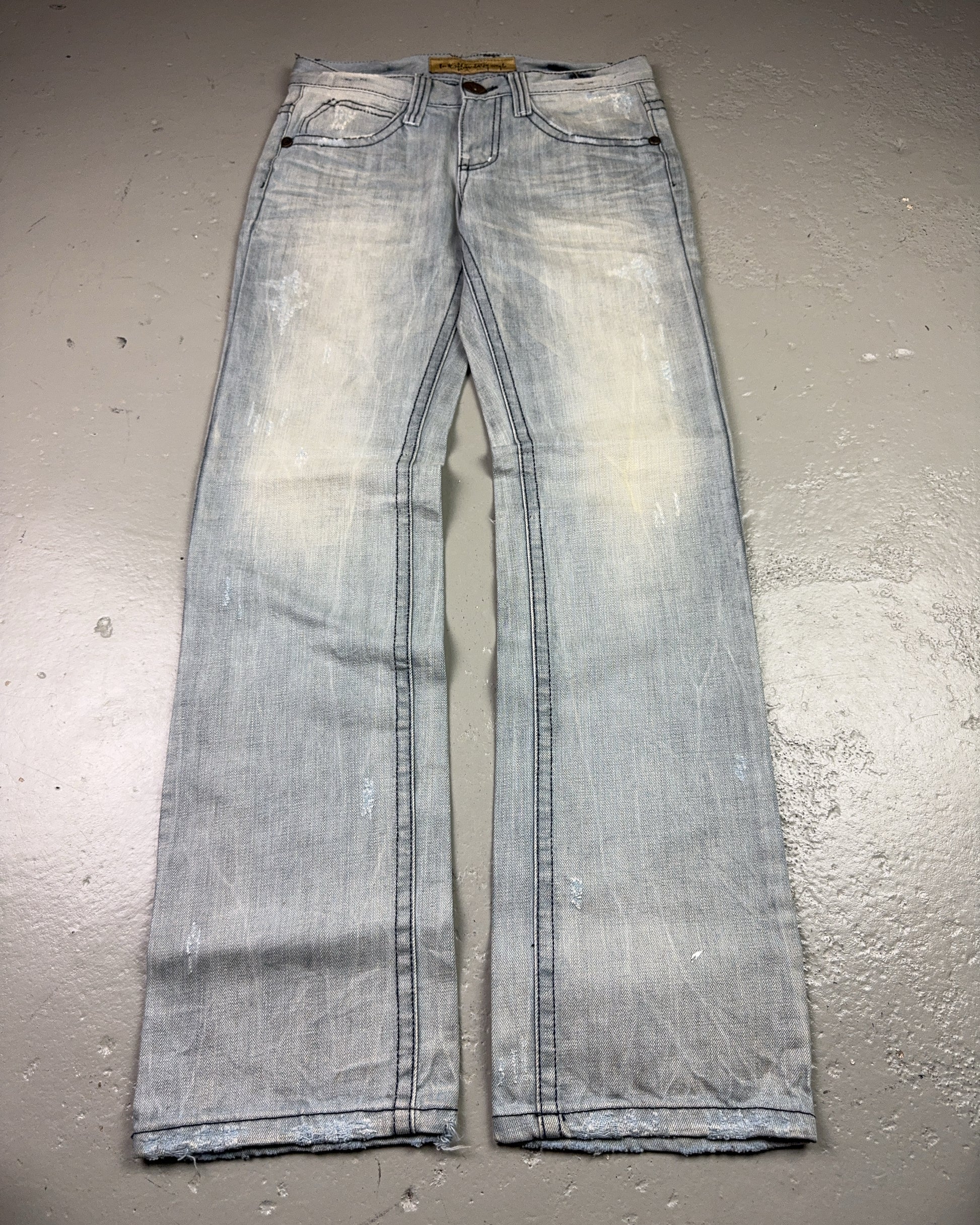 2000's Interflow Japanese Straight Jeans *rare 29x32 (S)