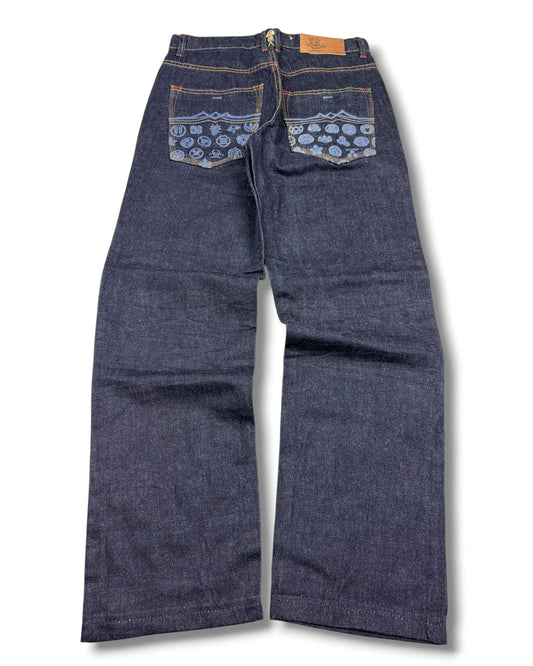 2000's Big Train Japanese Straight Jeans *rare 29x30 (S)