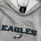 2000's Reebok Eagles Hoodie * (M)