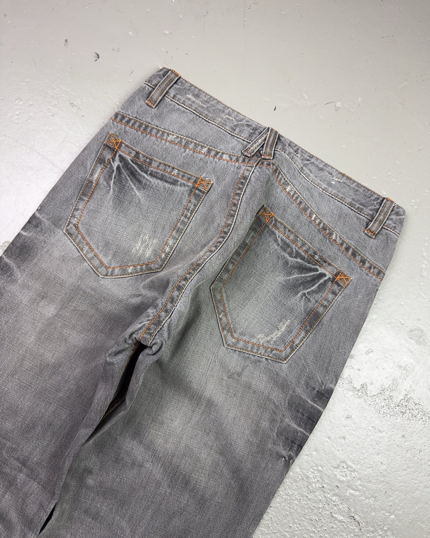 2000's Blue Force Japanese Straight Jeans *rare 30x32 (M)