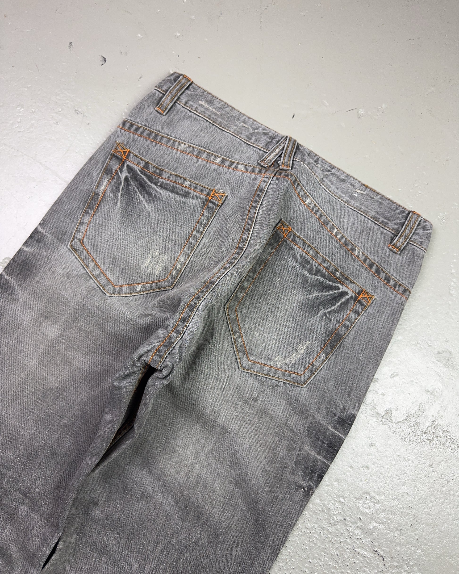2000's Blue Force Japanese Straight Jeans *rare 30x32 (M)