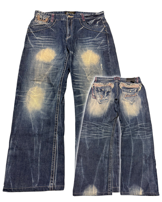 2000‘s J.Daniel Archive Baggy Jeans *very rare 34x30
