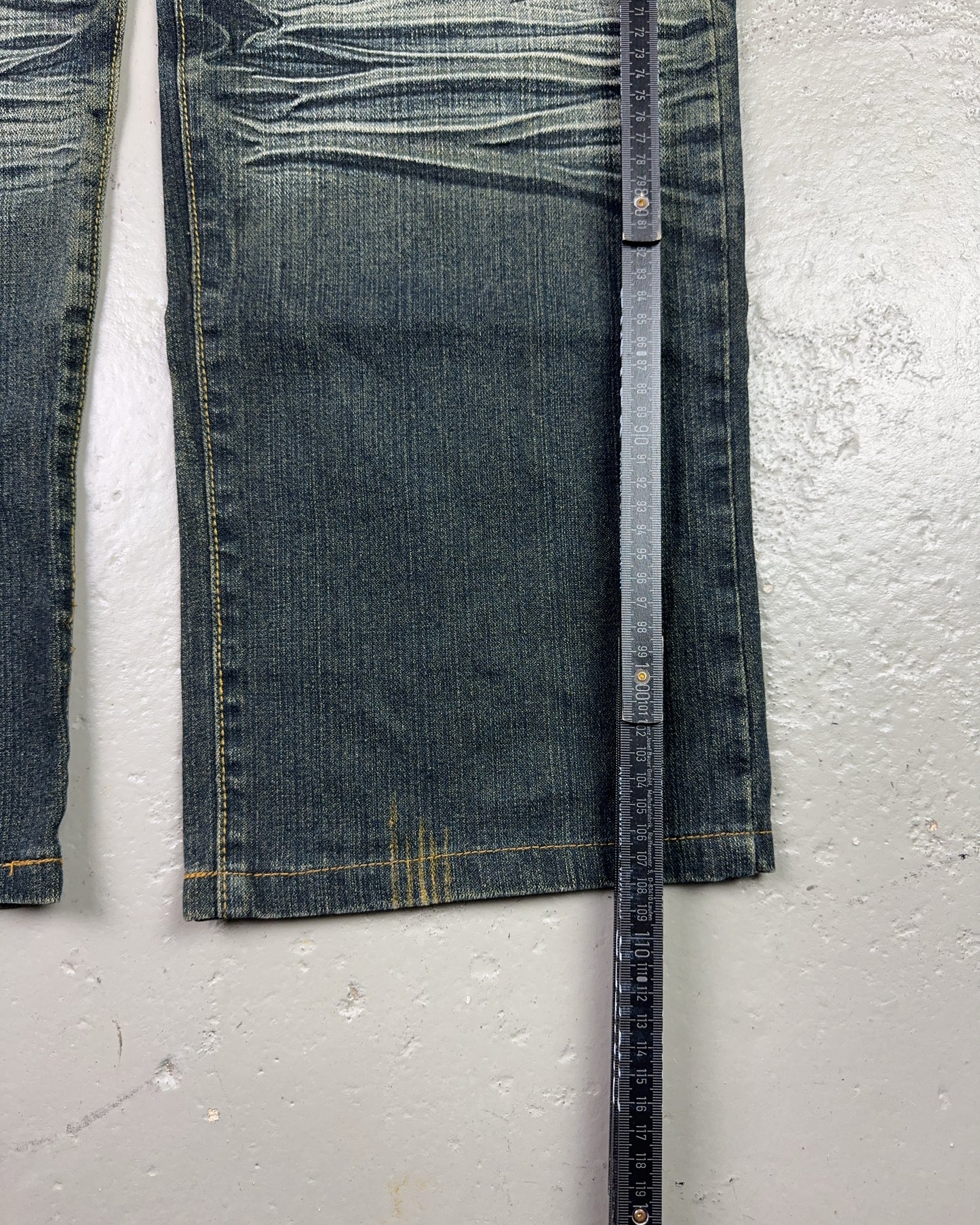 2000's Eyes-Way Japanese Baggy Jeans *rare 38x32 (XXL)