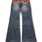 2000's Riobera Low Waist/Bootcut Japanese Archive Jeans Women's *very rare 28x28 (S)