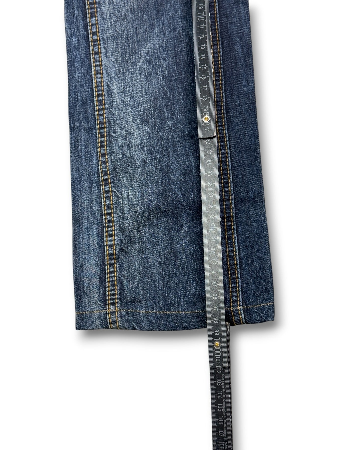 2000's Jizo Japanese Slim/Straight Jeans *very rare 26x30 (XS)
