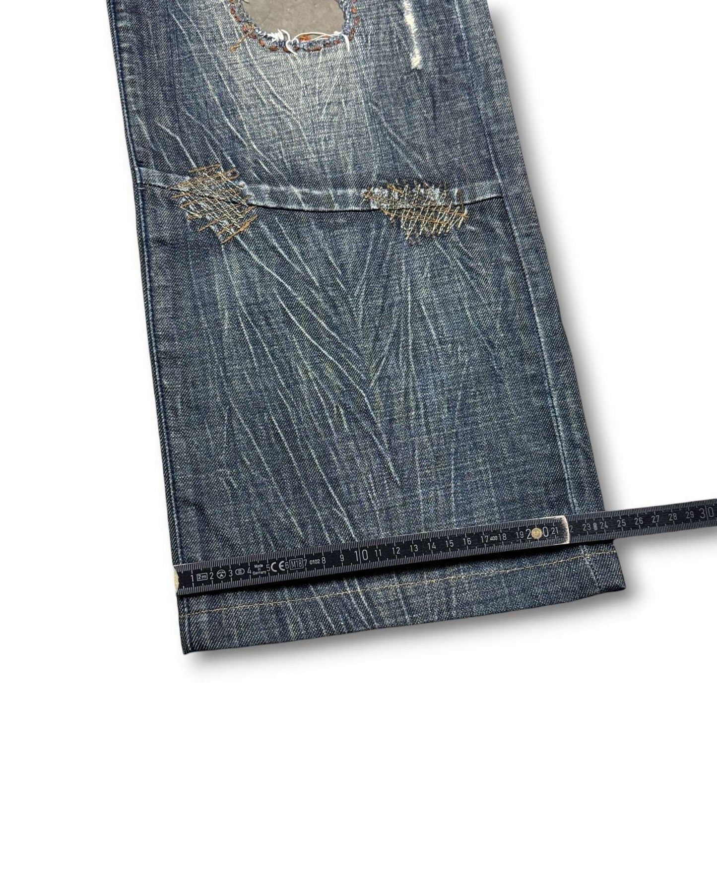 2000's Big Train Japanese Baggy Jeans *very rare 34x30 (L)