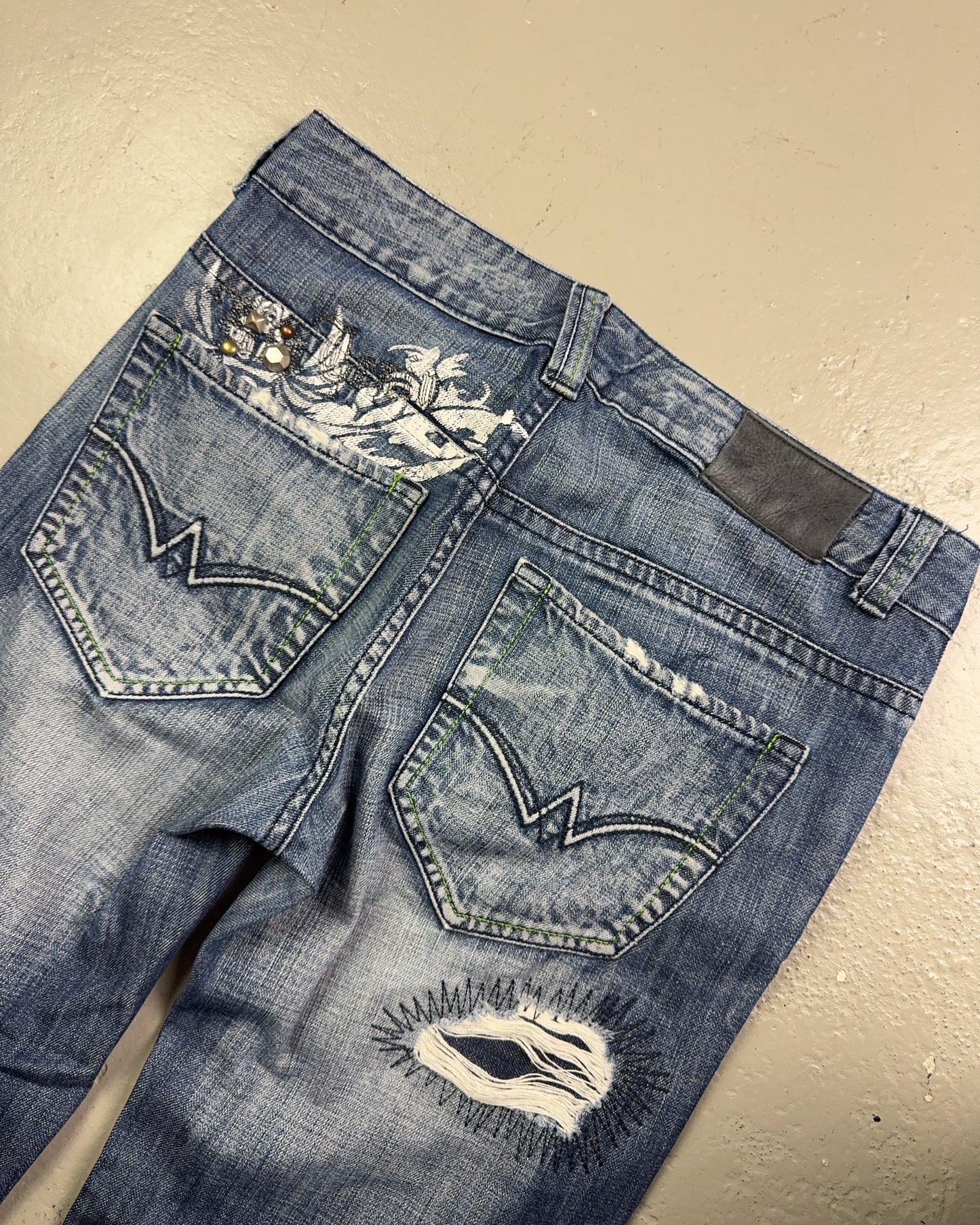 2000's Osaka Big Train Japanese Archive Straight/Baggy Jeans *very rare 32x28 (M)