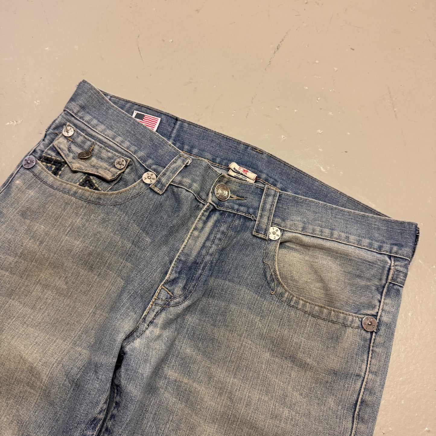 2000‘s True Religion Baggy Jeans 36x32