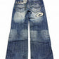2000's Osaka Big Train Japanese Archive Straight/Baggy Jeans *very rare 32x28 (M)