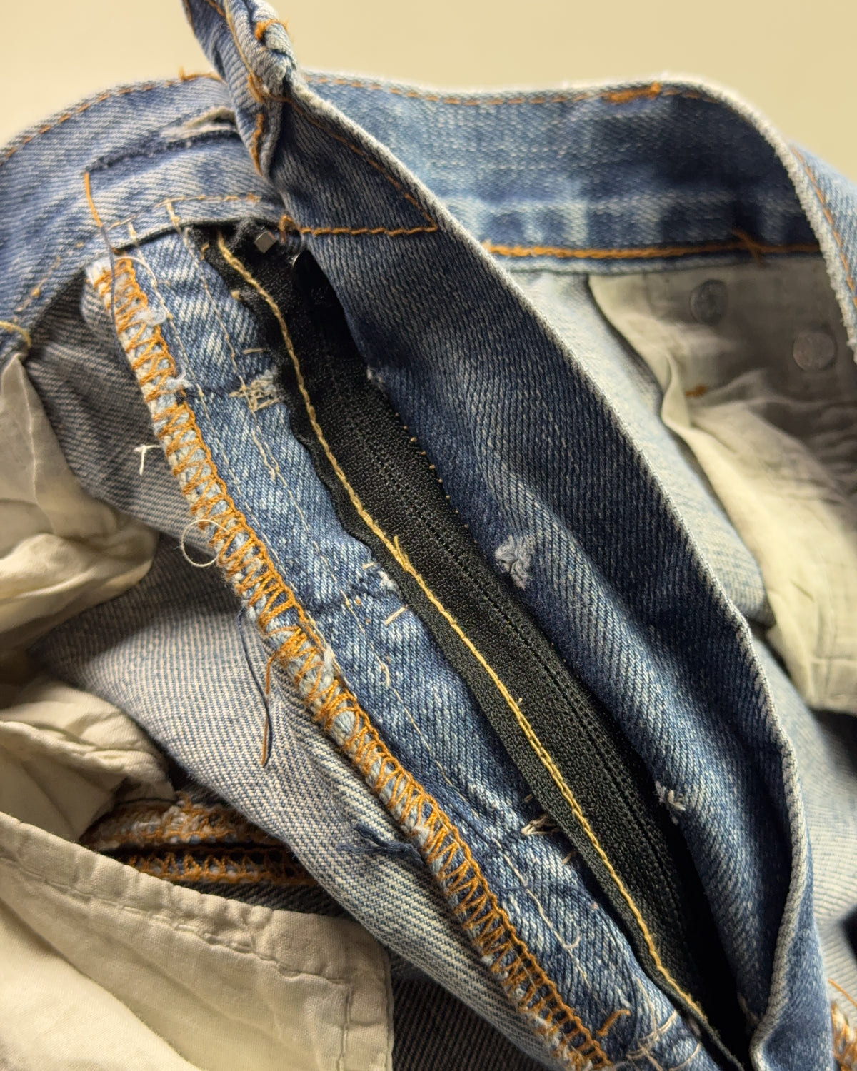 1970's Levi's Big E 501 Straight/Baggy Jeans *extremely rare 34x34 (L)