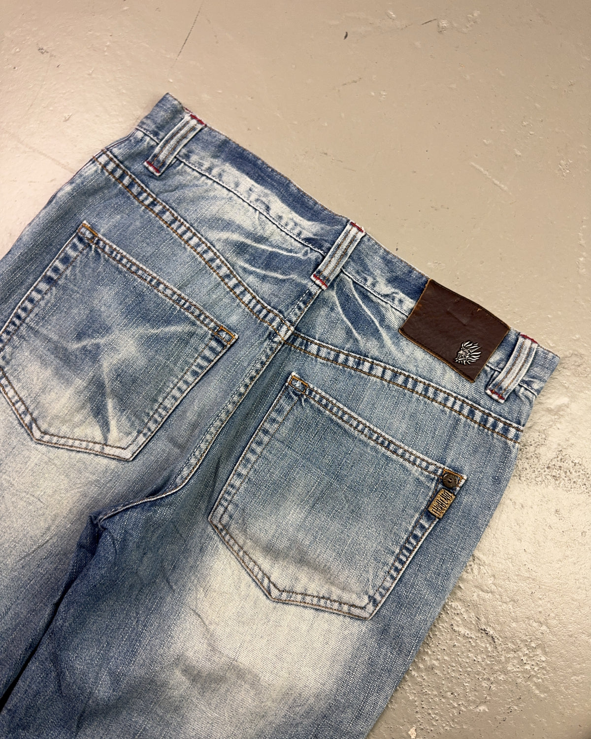 2000's Oniarai Japanese Straight/Baggy Jeans *rare 32x30 (M)