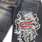 2000's Dermson Straight/Baggy Japanese Jeans *rare 30x30 (M)