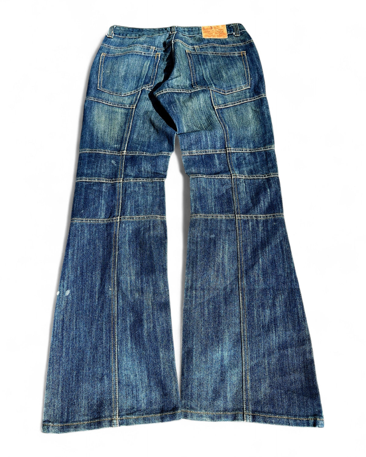 2000's Anigo Japanese Baggy/Bootcut Jeans *rare 33x34 (L)