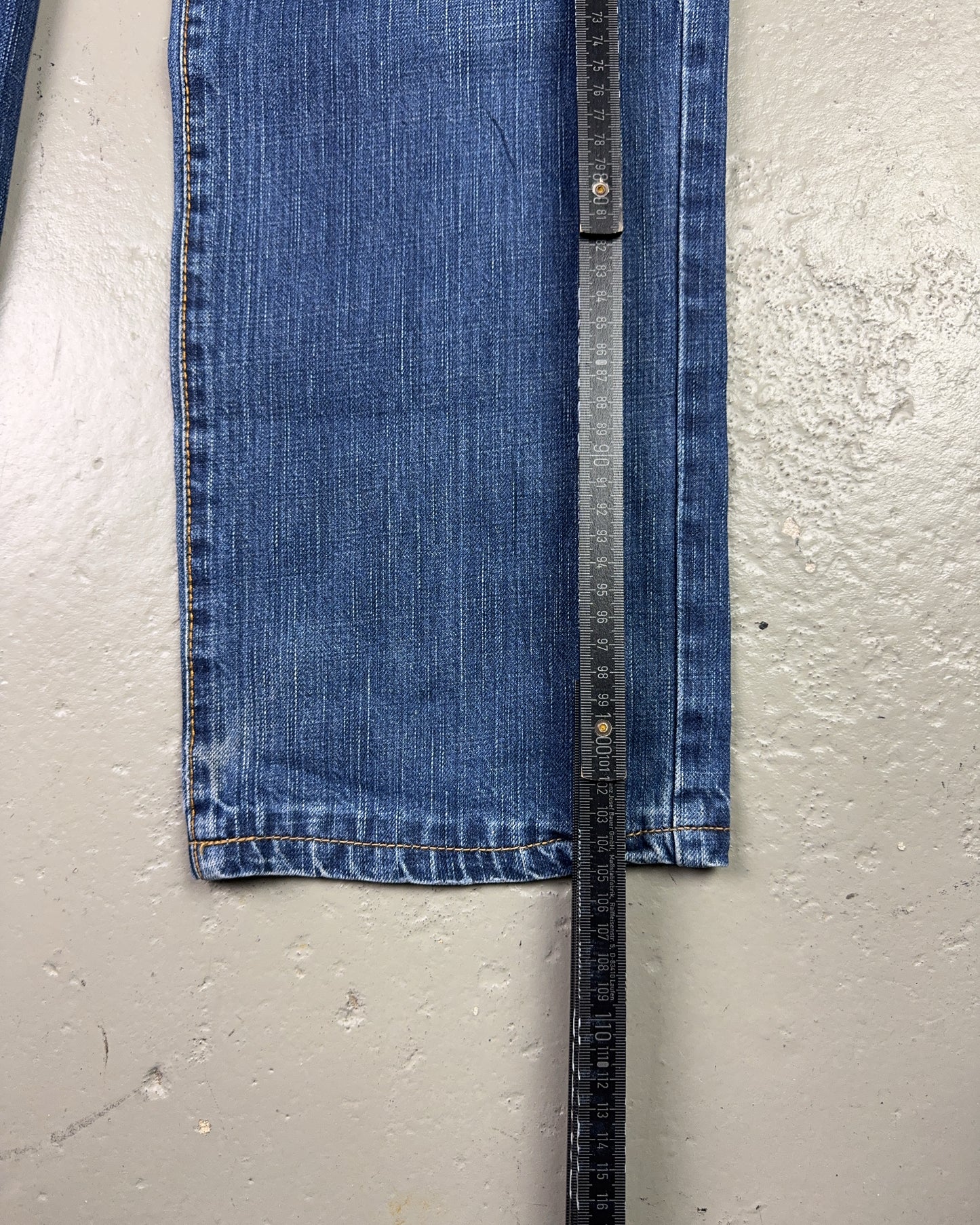 2000's Oniarai Japanese Straight/Baggy Jeans *rare 32x32 (M)