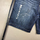2000's Philipp Plein Jeans Shorts *rare W33 (L)