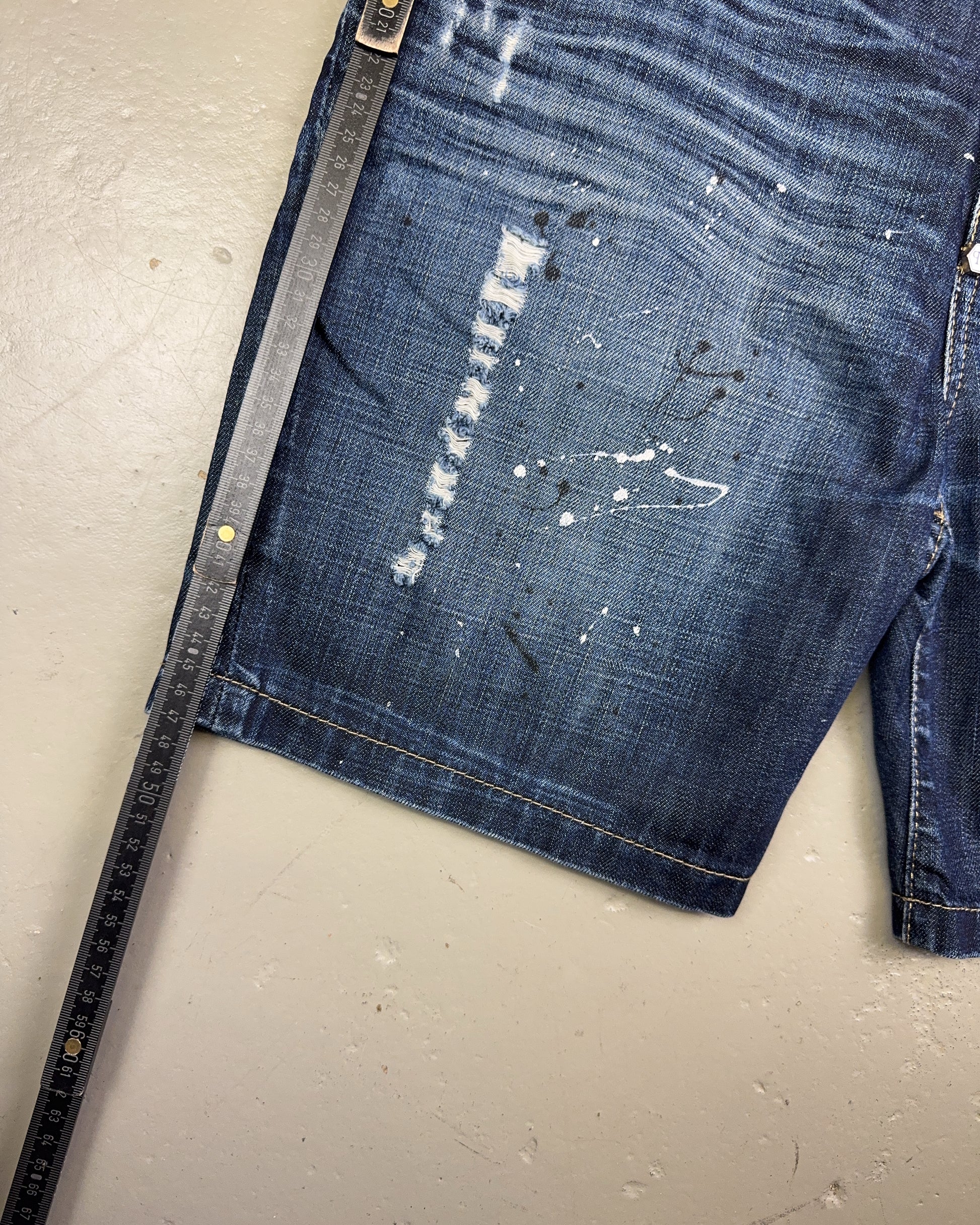 2000's Philipp Plein Jeans Shorts *rare W33 (L)